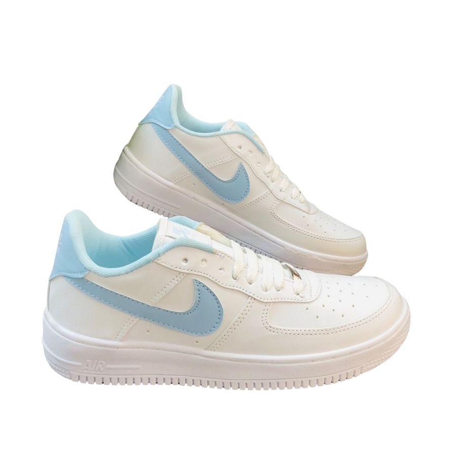 Nike blanco azul