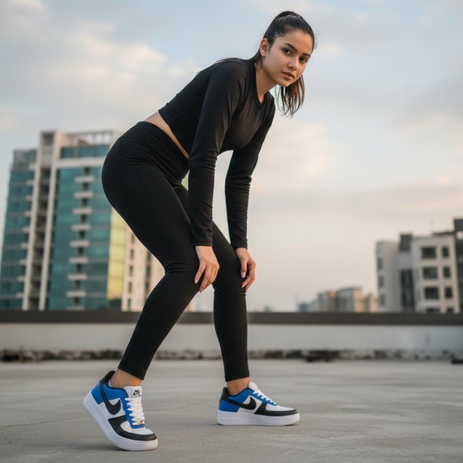 Nike azul con negro - Imagen 2