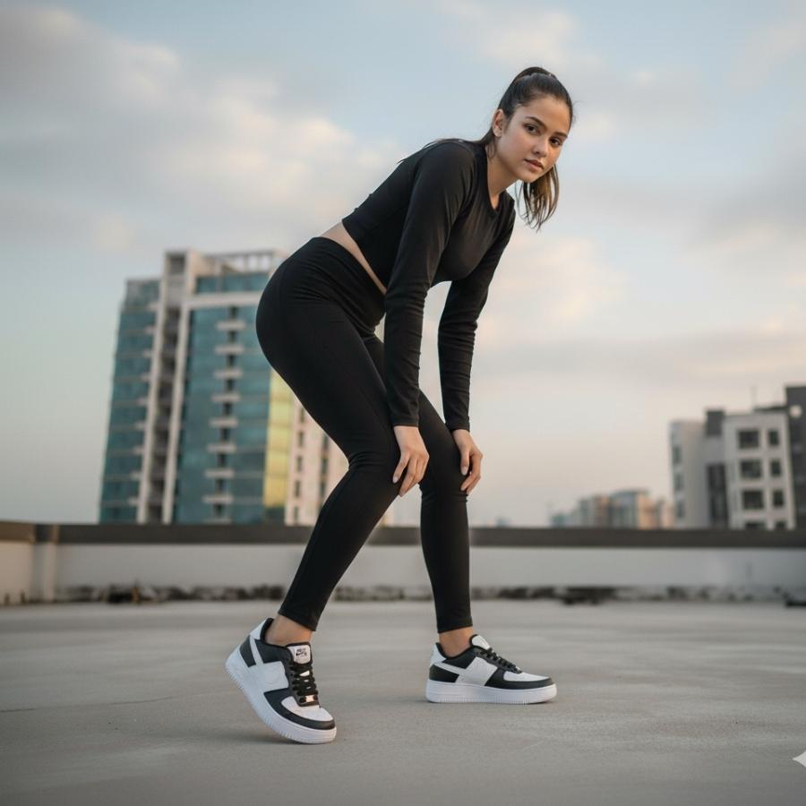 Nike negro blanco - Imagen 2